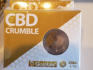 GoldLine CBD crumble, 250mg at Nature's Green House in Fort Lauderdale, FL